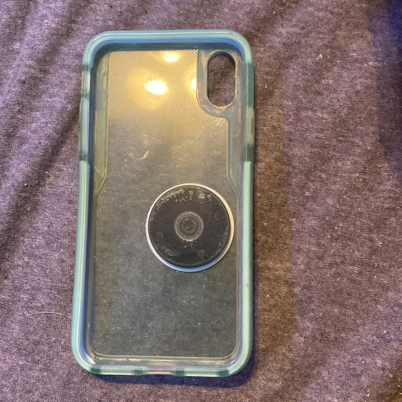 Blue iPhone X Case - Picture 2 of 2